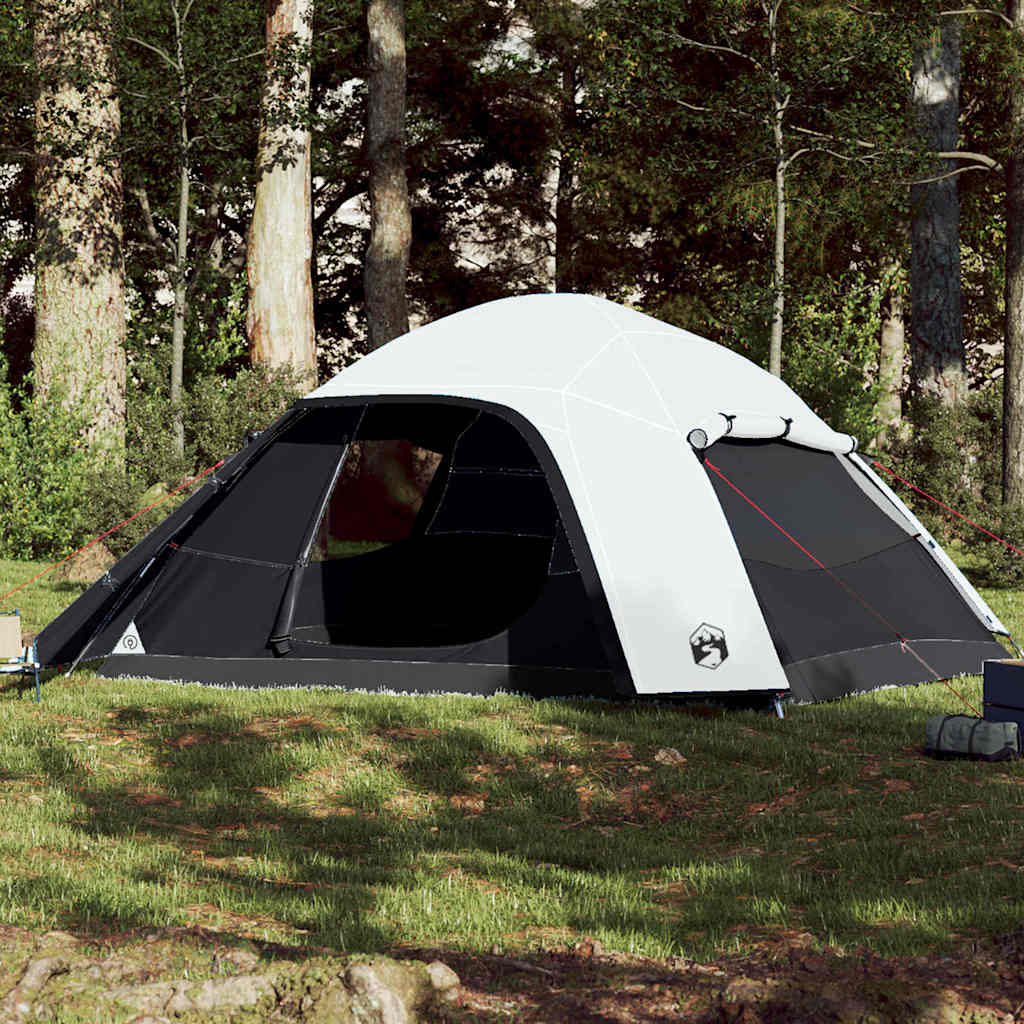 Tente familiale à dôme 6 personnes tissu occultant imperméable Tentes vidaXL