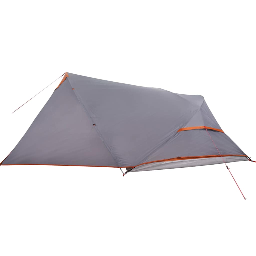 Tente de camping à dôme 4 personnes orange imperméable Tentes vidaXL