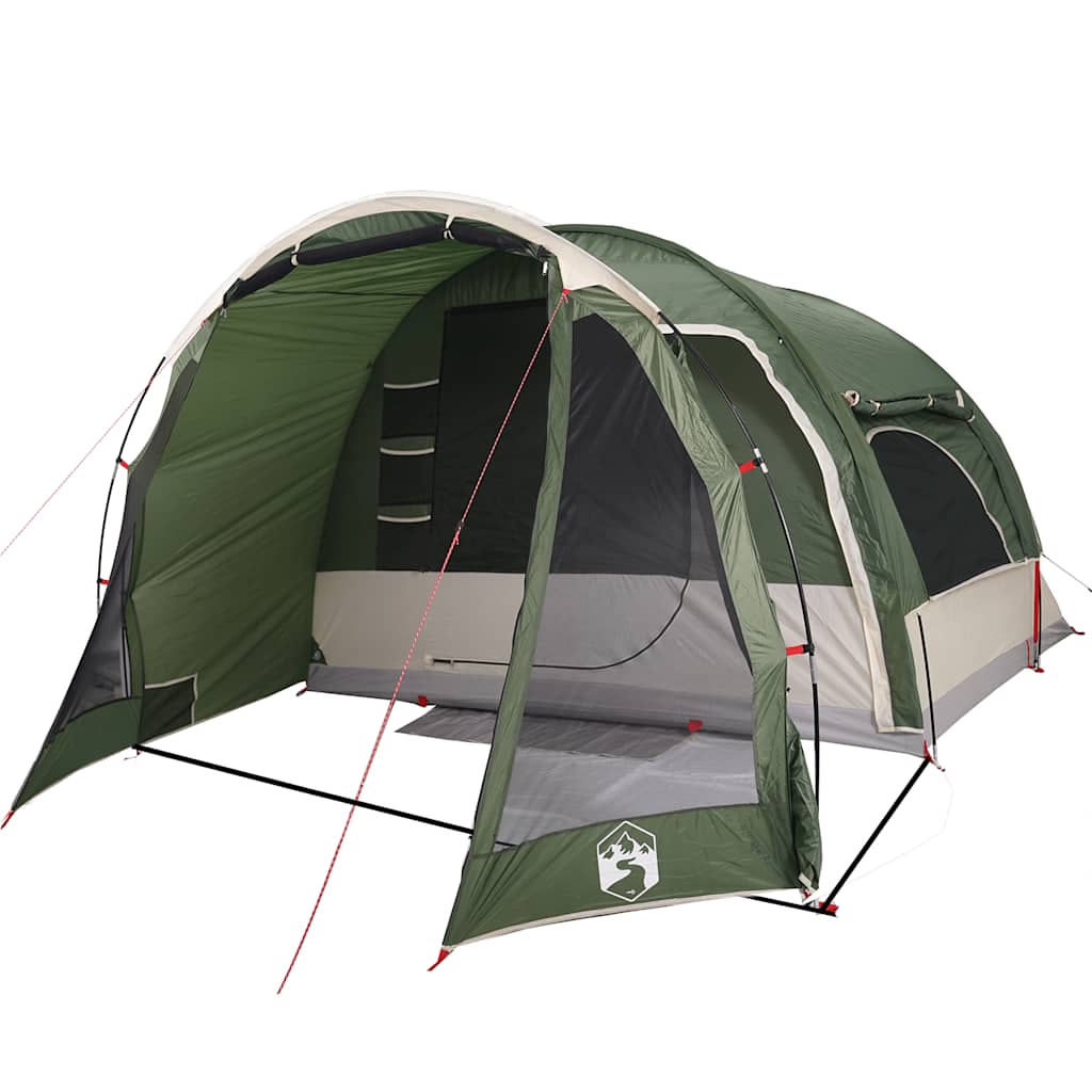Tente familiale 6 personnes vert imperméable Tentes vidaXL