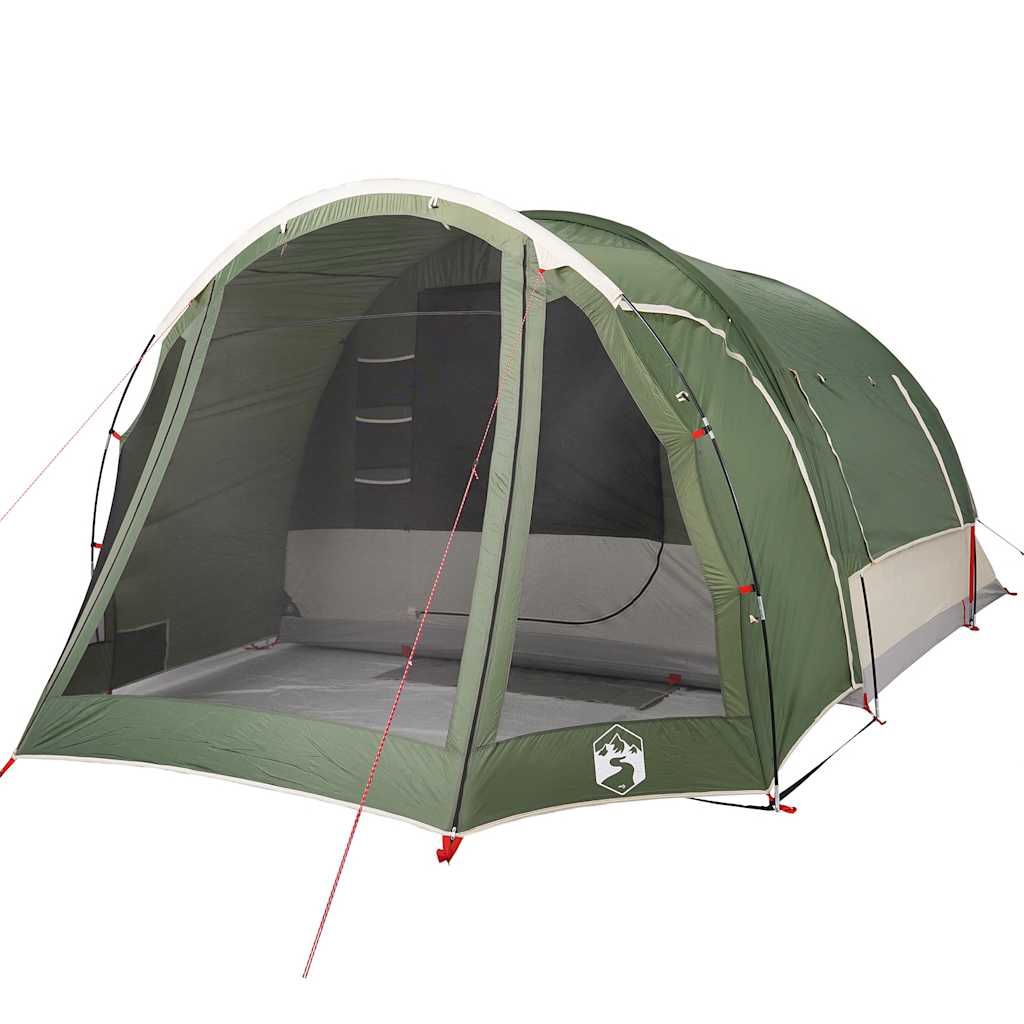 Tente familiale 6 personnes vert imperméable Tentes vidaXL
