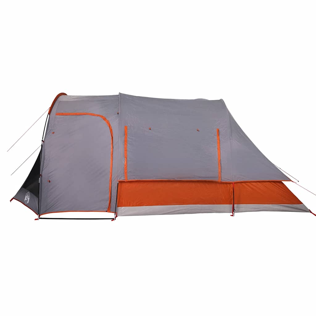 Tente familiale 6 personnes orange imperméable Tentes vidaXL