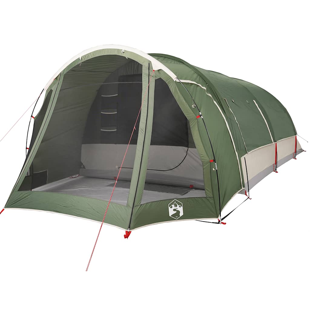 Tente familiale tunnel 8 personnes vert imperméable Tentes vidaXL