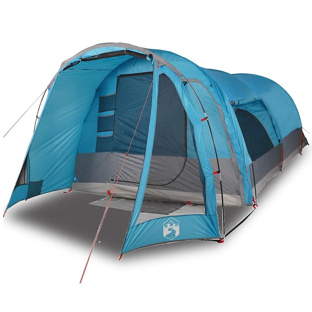 Tente familiale tunnel 8 personnes bleu imperméable Tentes vidaXL