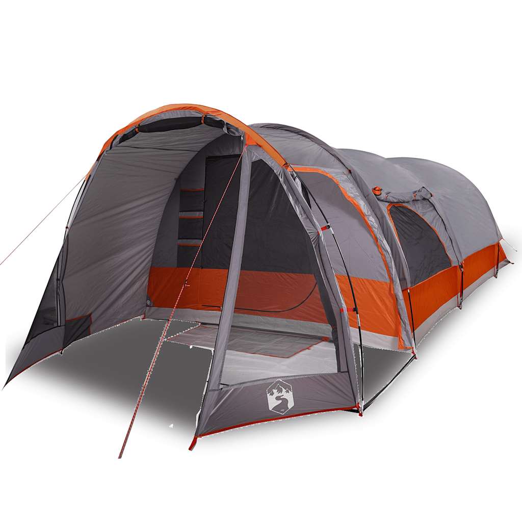Tente familiale tunnel 8 personnes gris imperméable Tentes vidaXL