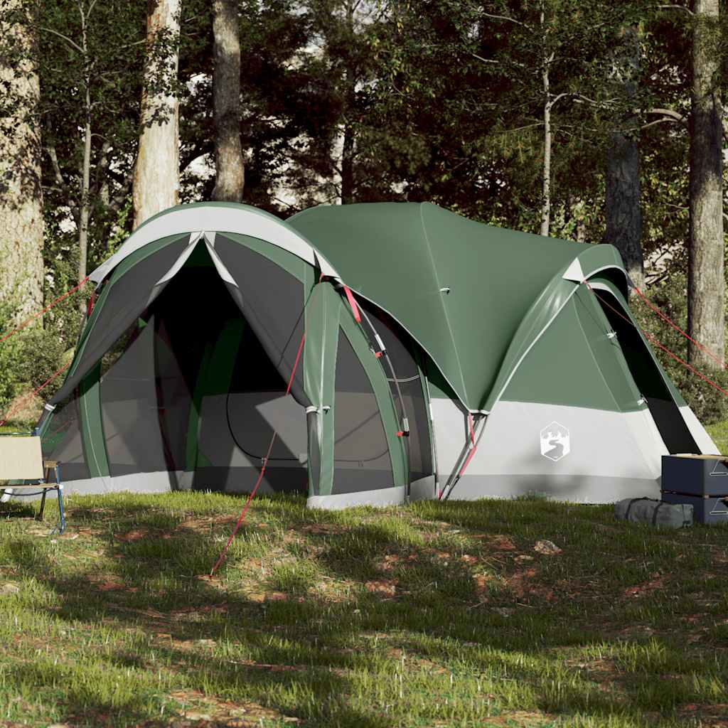 Tente familiale tipi 8 personnes vert imperméable Tentes vidaXL