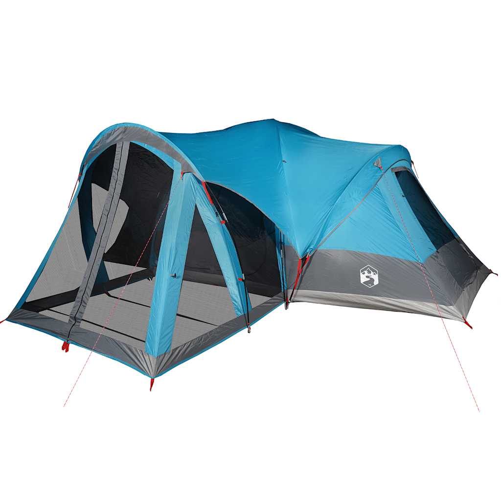 Tente familiale tipi 8 personnes bleu imperméable Tentes vidaXL