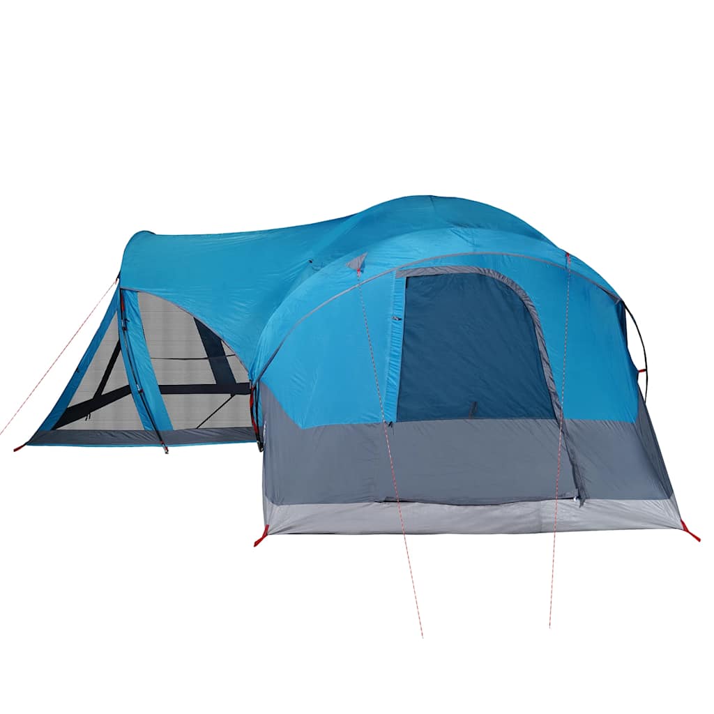 Tente familiale tipi 8 personnes bleu imperméable Tentes vidaXL