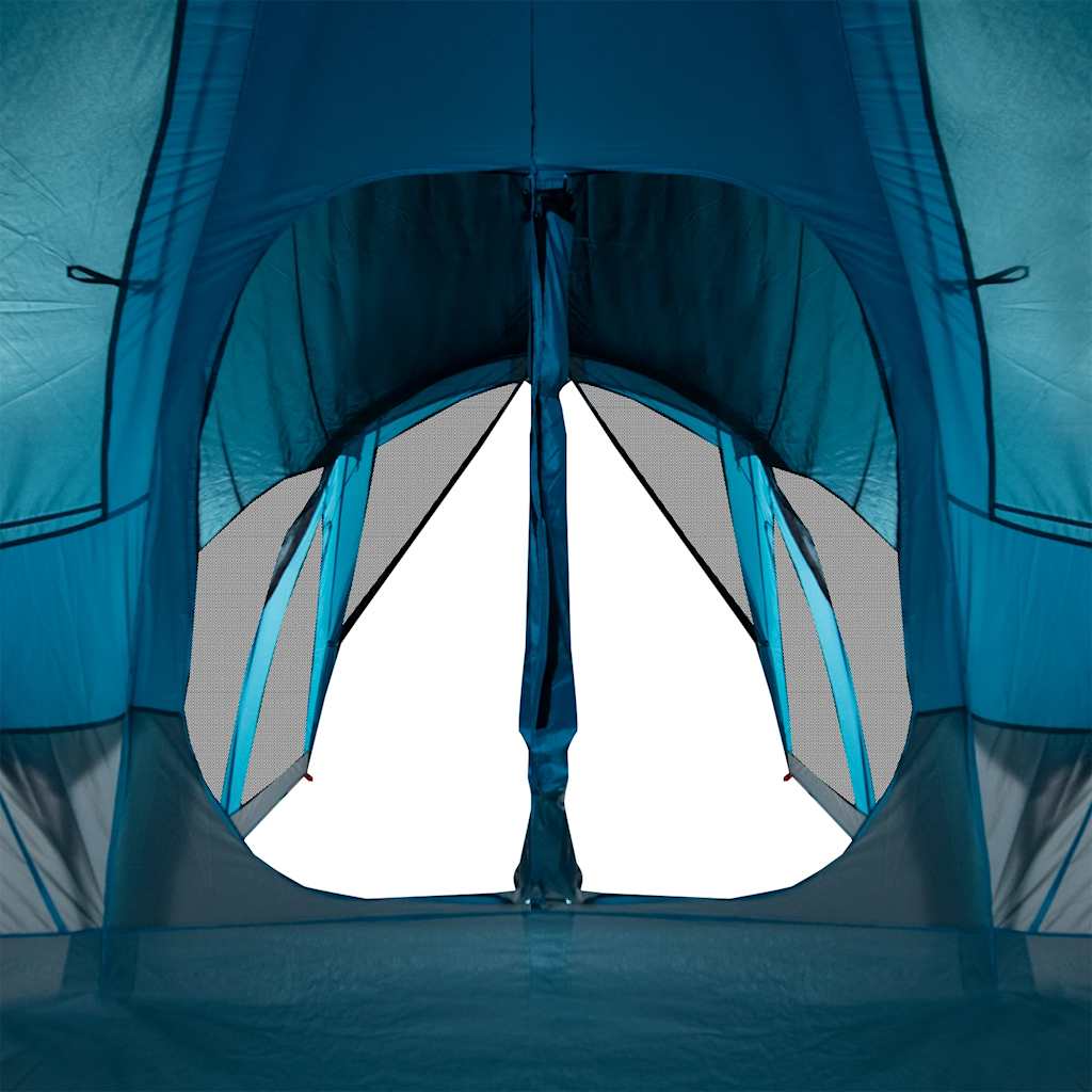 Tente familiale tipi 8 personnes bleu imperméable Tentes vidaXL