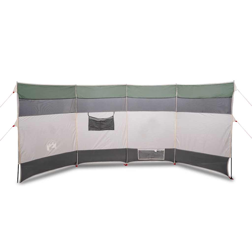 Brise-vent de camping vert 366x152x152 cm imperméable Pare-vents vidaXL