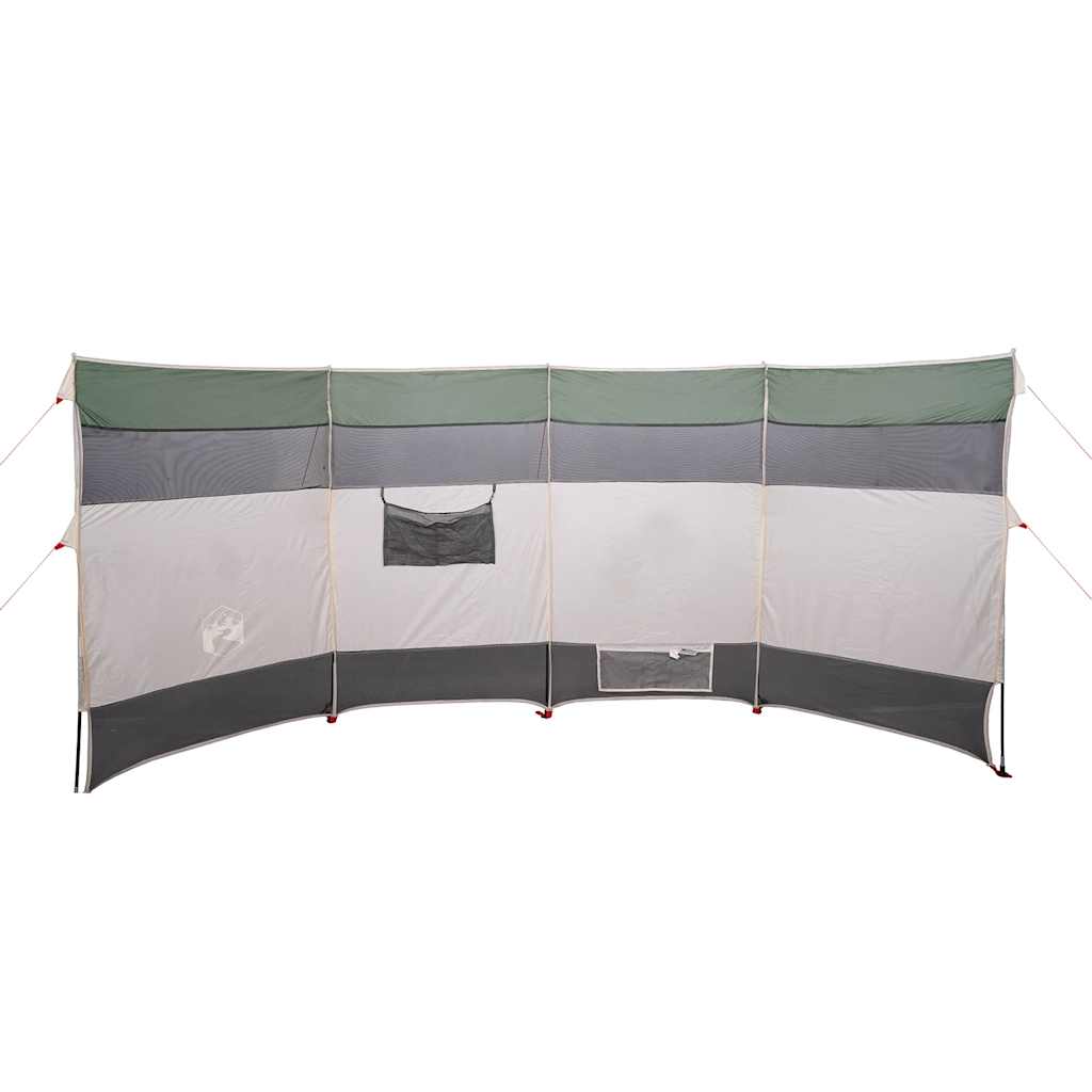Brise-vent de camping vert 366x152x152 cm imperméable Pare-vents vidaXL