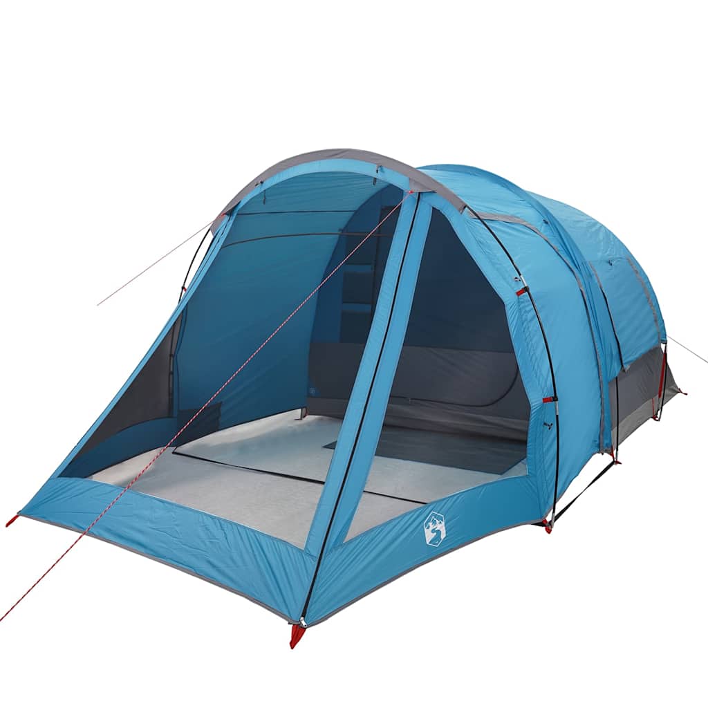 Tente de camping tunnel 4 personnes bleu imperméable Tentes vidaXL