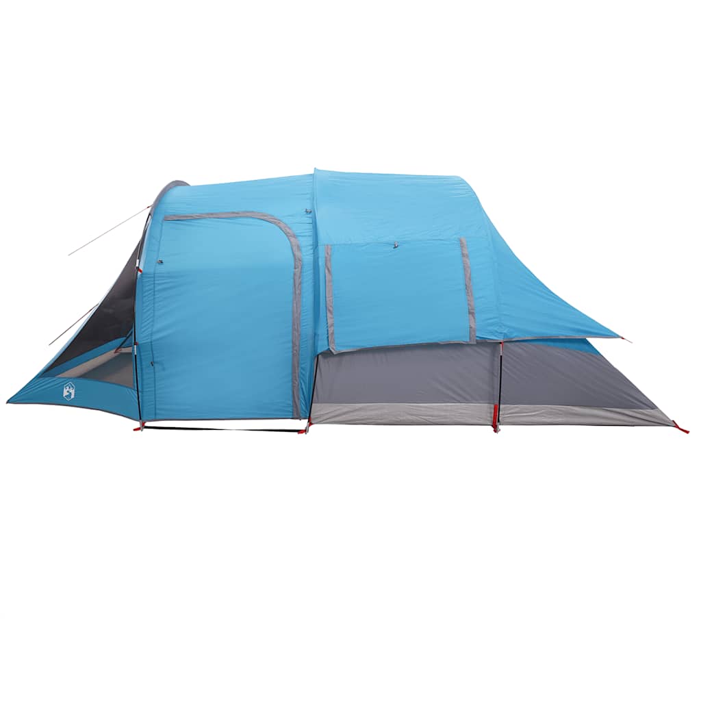Tente de camping tunnel 4 personnes bleu imperméable Tentes vidaXL