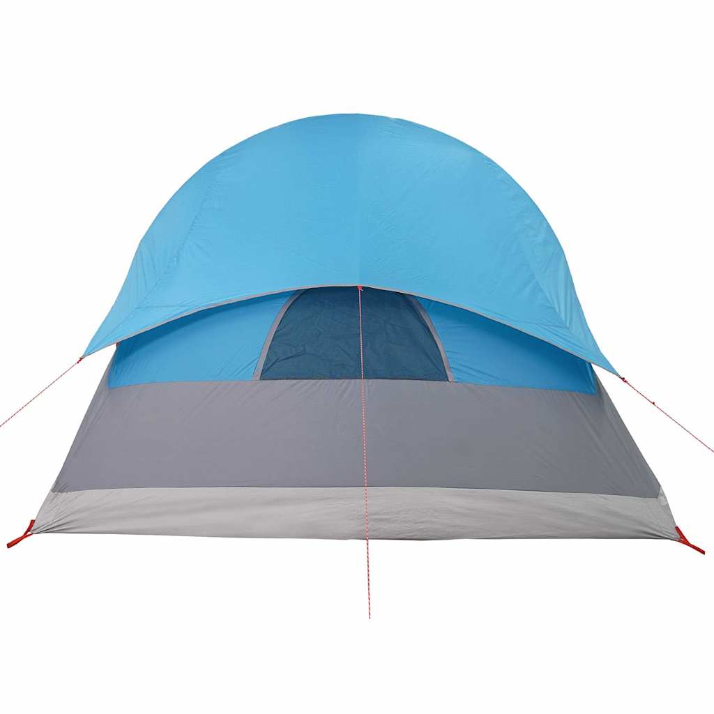 Tente de camping tunnel 4 personnes bleu imperméable Tentes vidaXL