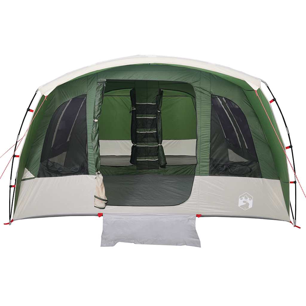 Tente familiale tunnel 8 personnes vert imperméable Tentes vidaXL