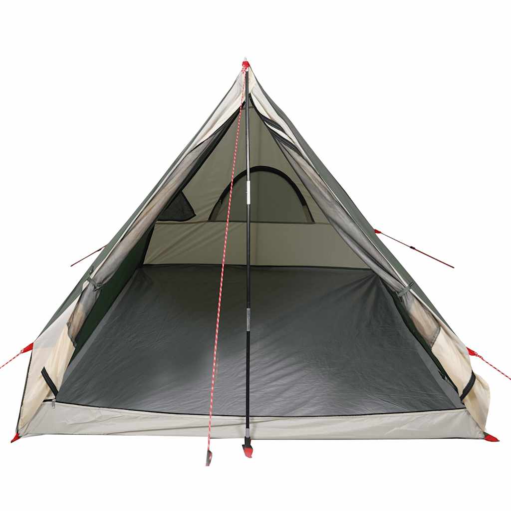 Tente de camping en forme de A 2 personne vert imperméable Tentes vidaXL