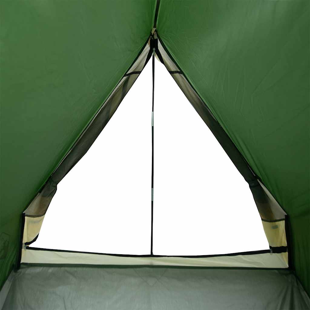 Tente de camping en forme de A 2 personne vert imperméable Tentes vidaXL
