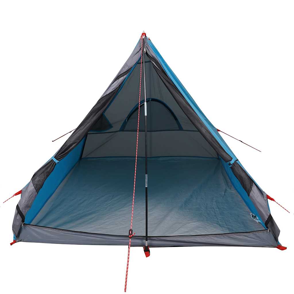 Tente de camping en forme de A 2 personnes bleu imperméable Tentes vidaXL