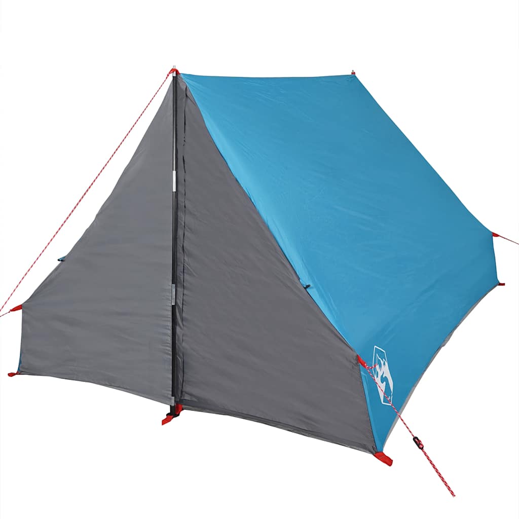 Tente de camping en forme de A 2 personnes bleu imperméable Tentes vidaXL