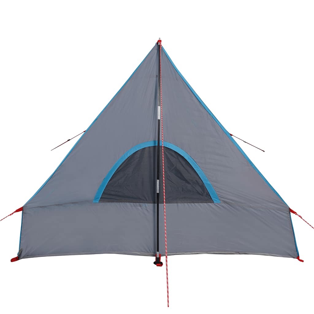 Tente de camping en forme de A 2 personnes bleu imperméable Tentes vidaXL