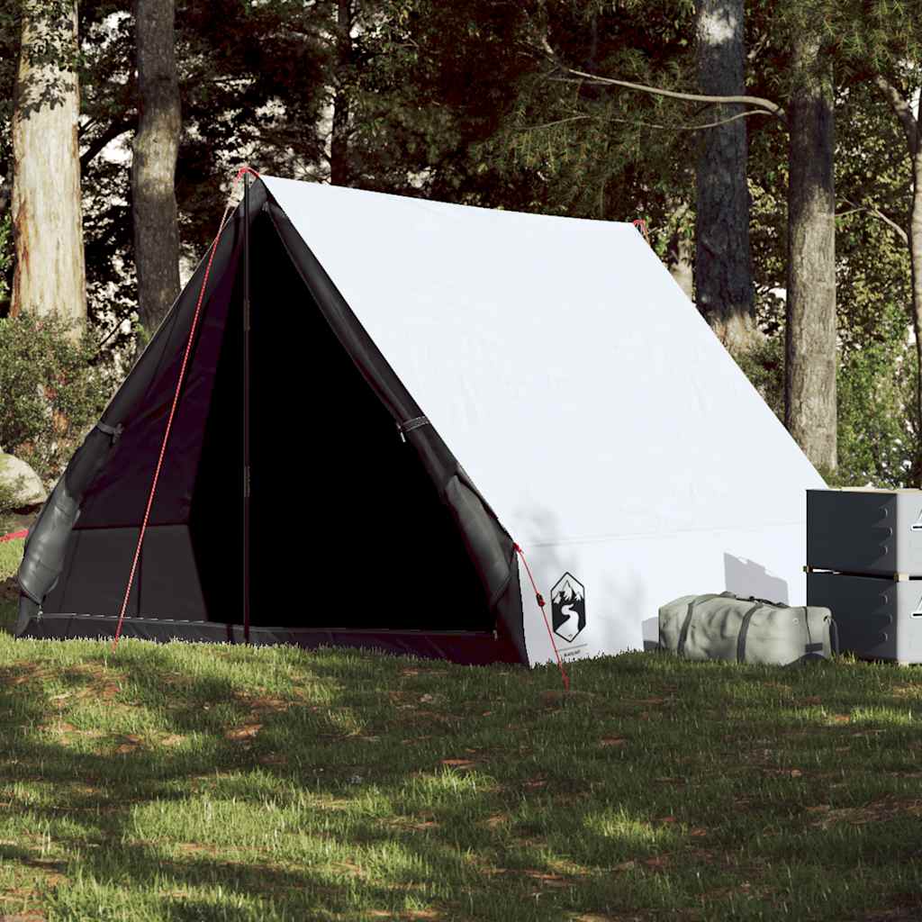 Tente de camping en A 2 personnes tissu occultant imperméable Tentes vidaXL