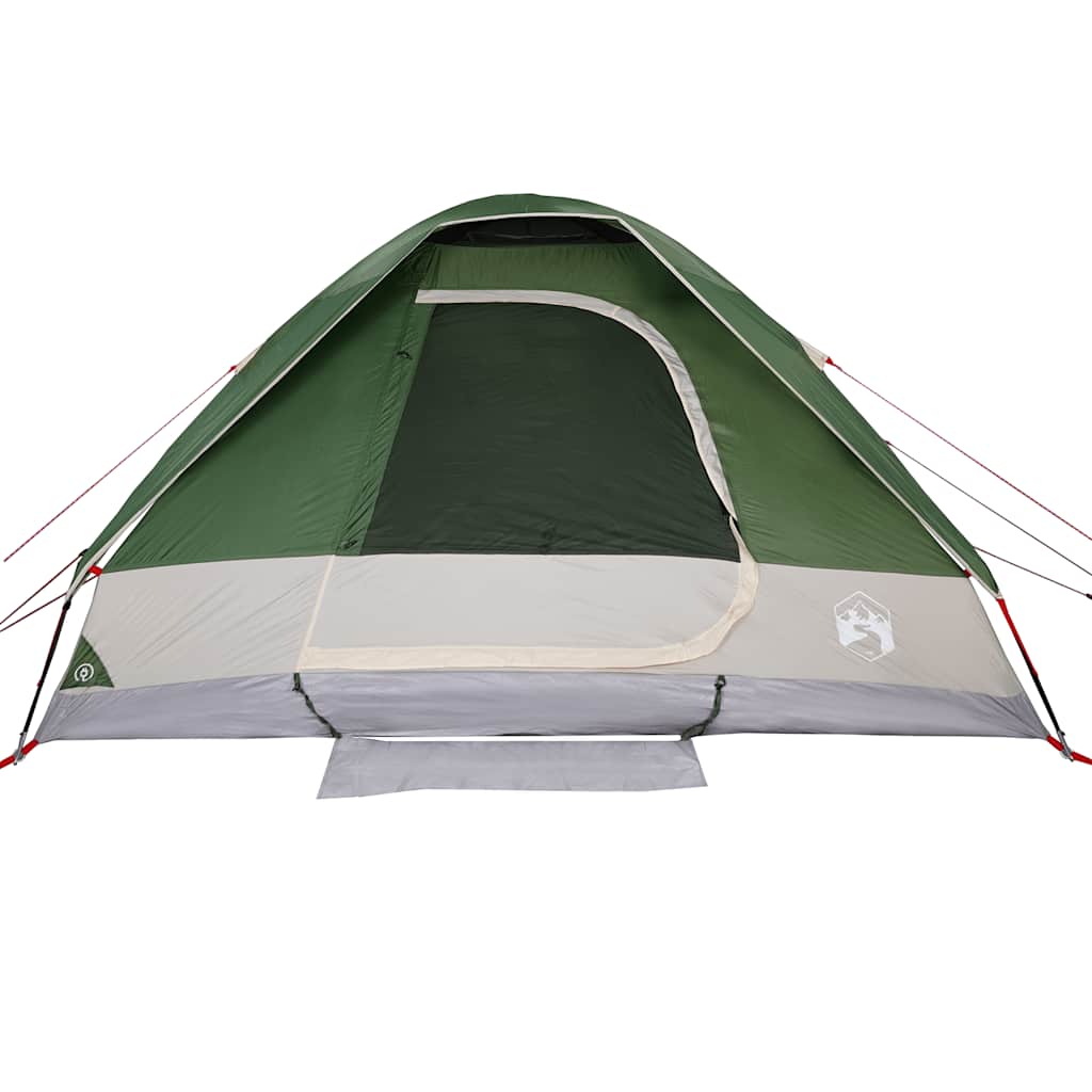Tente de camping à dôme 4 personnes vert imperméable Tentes vidaXL