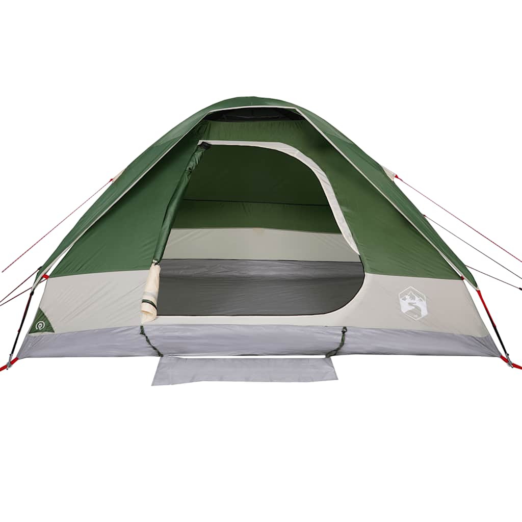 Tente de camping à dôme 4 personnes vert imperméable Tentes vidaXL