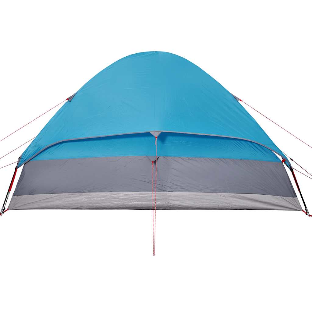 Tente de camping à dôme 4 personnes bleu imperméable Tentes vidaXL