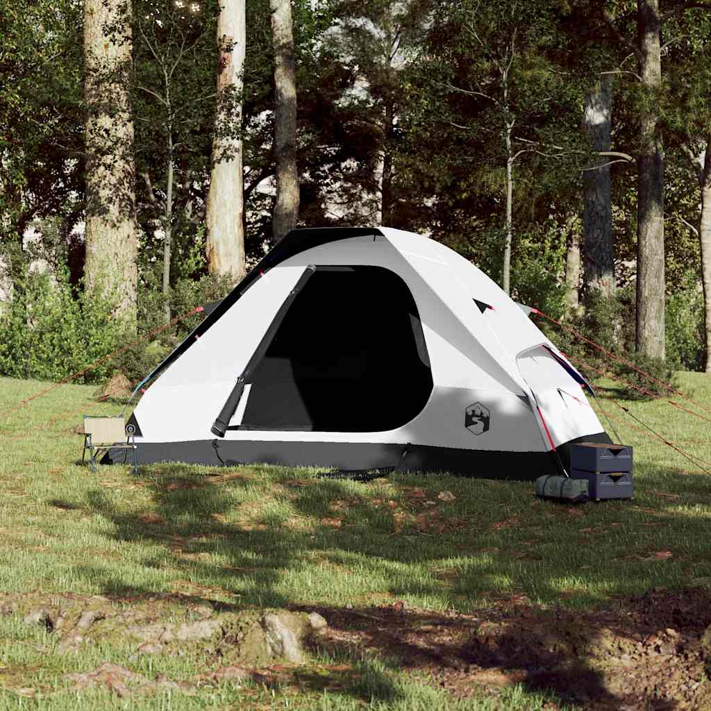 Tente familiale à dôme 6 personnes tissu occultant imperméable Tentes vidaXL