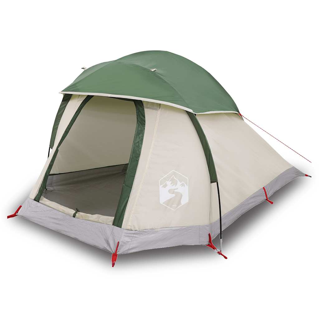 Tente de camping à dôme 1 personne vert imperméable Tentes vidaXL