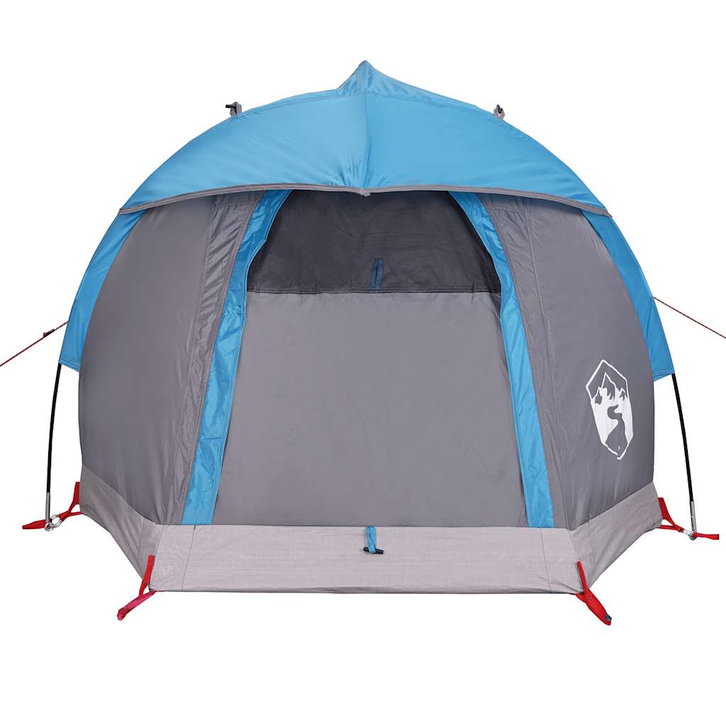 Tente de camping à dôme 1 personne bleu imperméable Tentes vidaXL