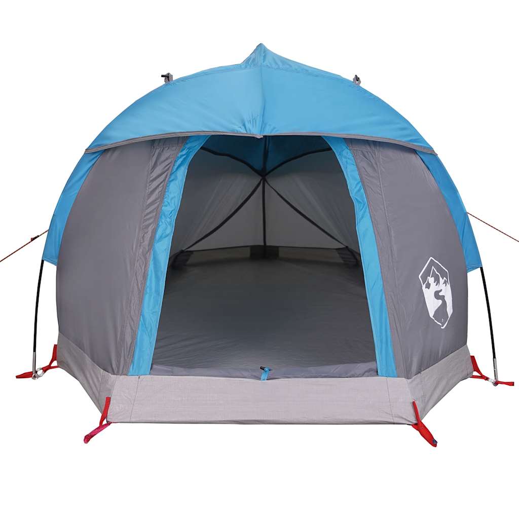 Tente de camping à dôme 1 personne bleu imperméable Tentes vidaXL