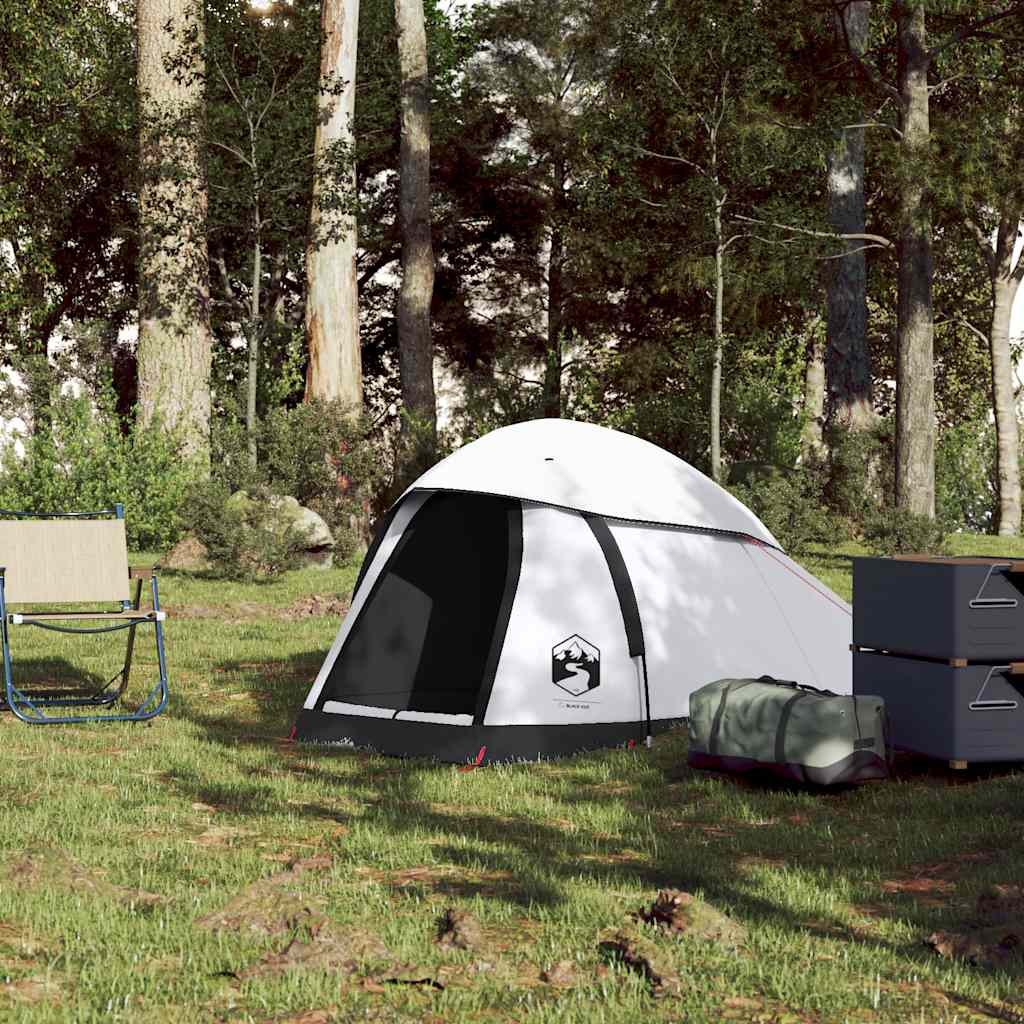 Tente de camping à dôme 1 personne tissu occultant imperméable Tentes vidaXL