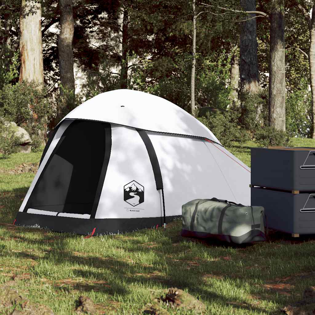Tente de camping à dôme 1 personne tissu occultant imperméable Tentes vidaXL