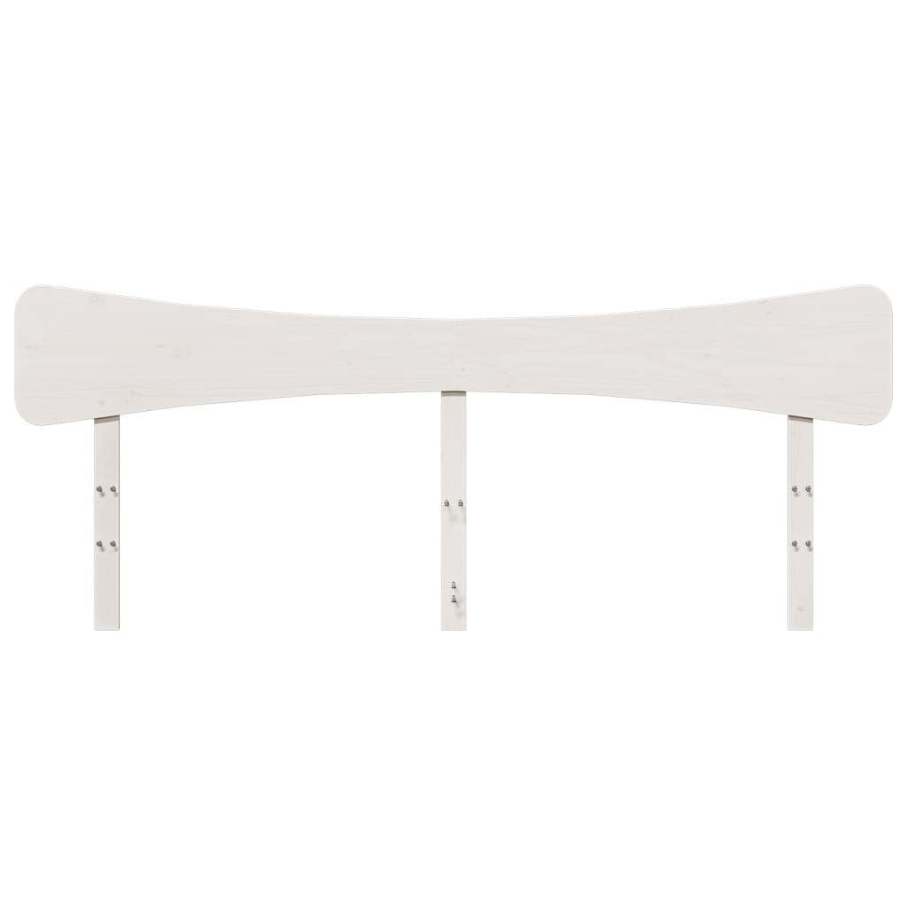 Tête de lit blanc 200 cm bois massif de pin - XIOS