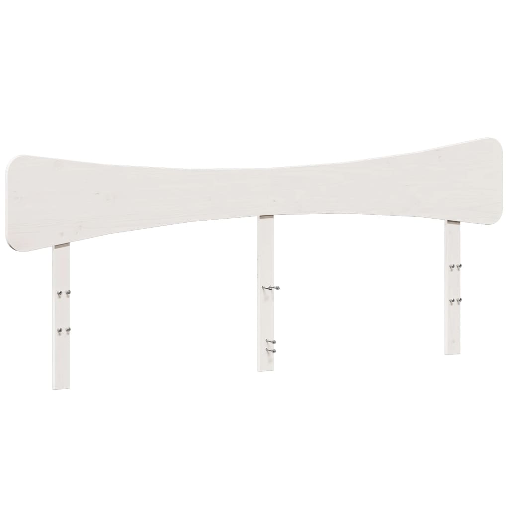 Tête de lit blanc 180 cm bois massif de pin - XIOS