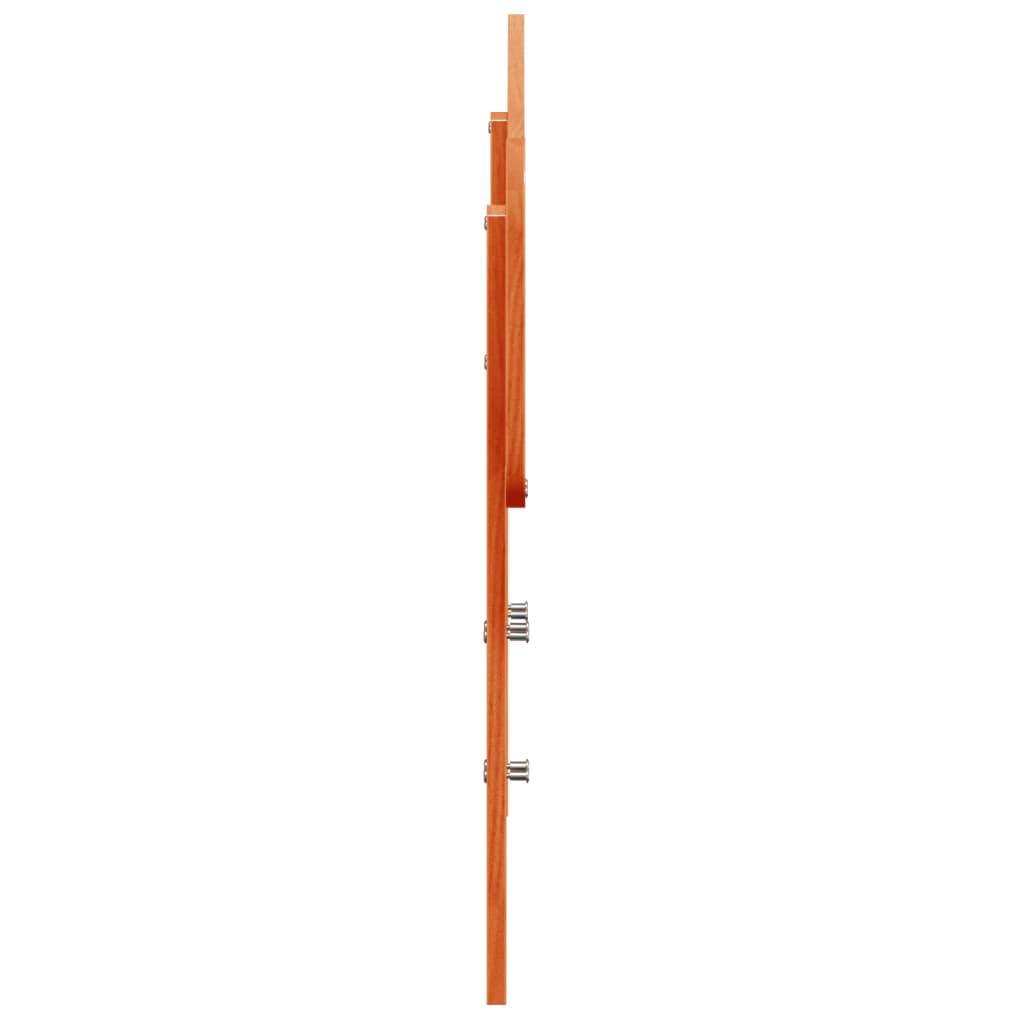 Tête de lit cire marron 100 cm bois massif de pin - XIOS