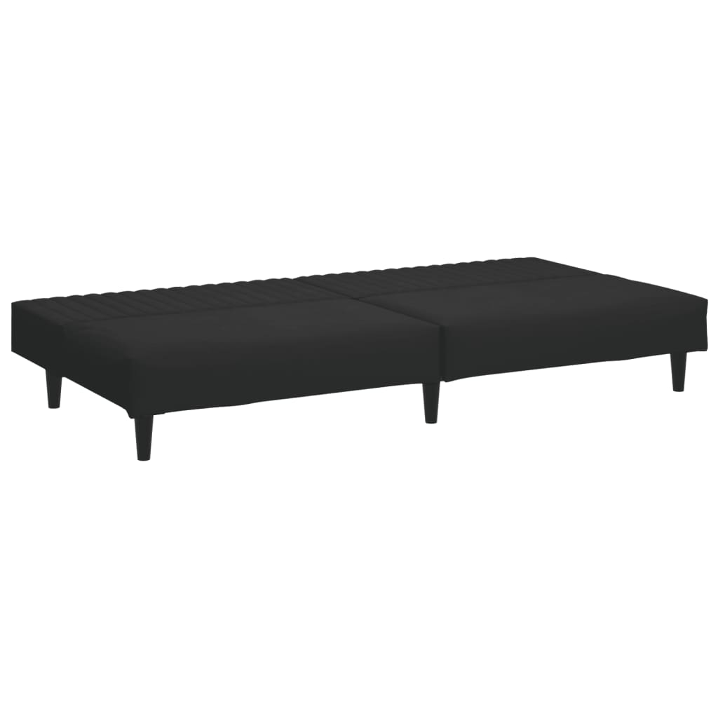 Ensemble de canapés 2 pcs noir velours - XIOS