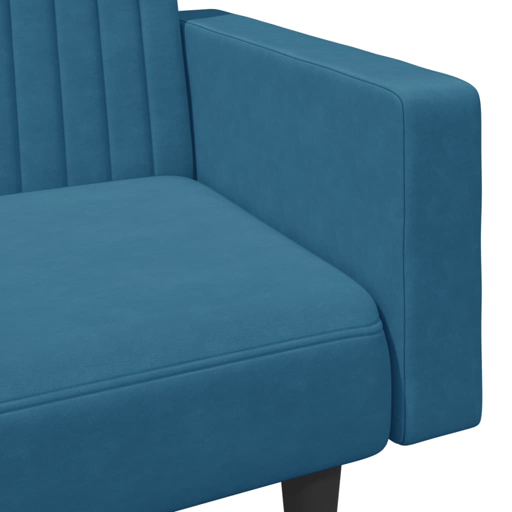 Ensemble de canapés 2 pcs bleu velours - XIOS