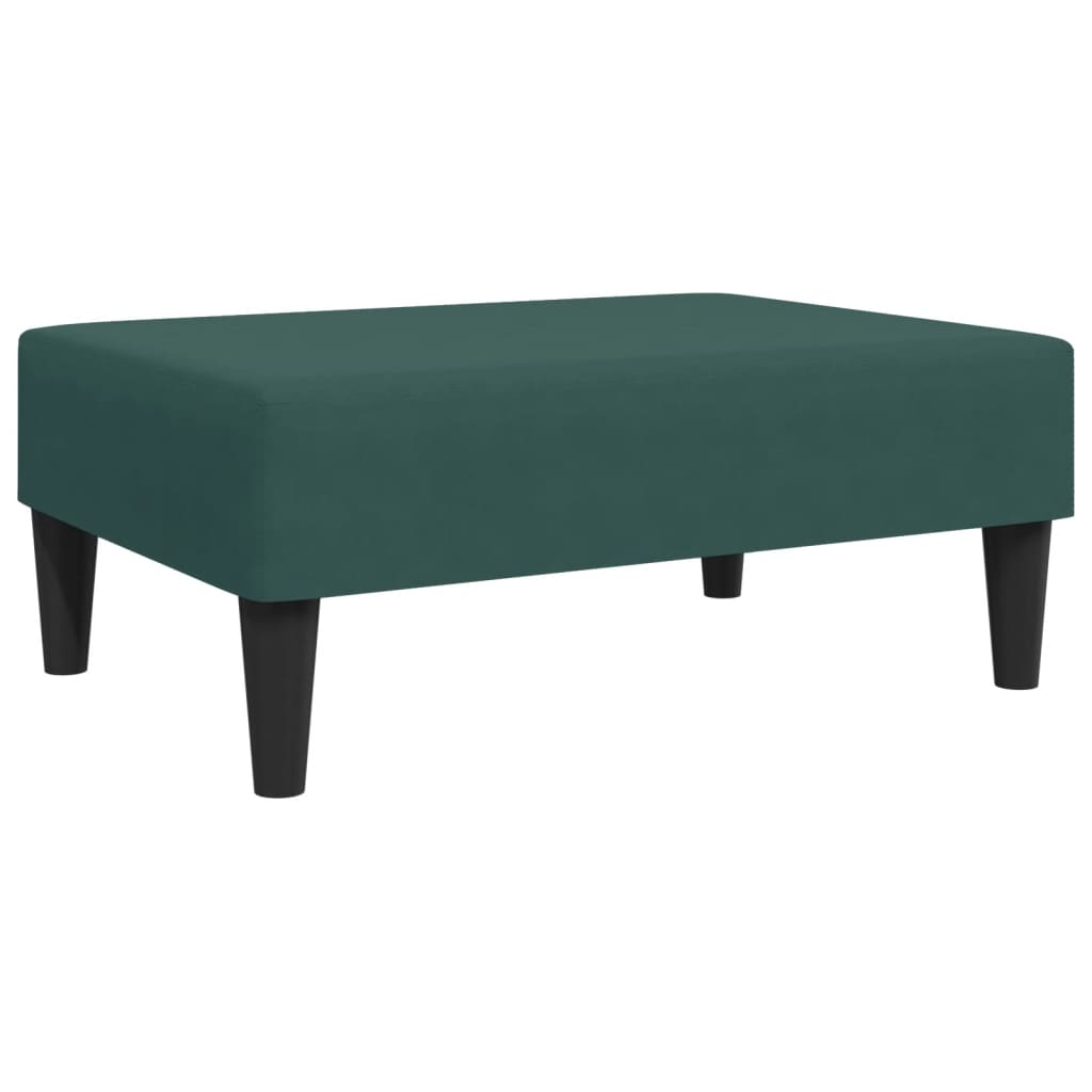 Ensemble de canapés 2 pcs vert foncé velours - XIOS
