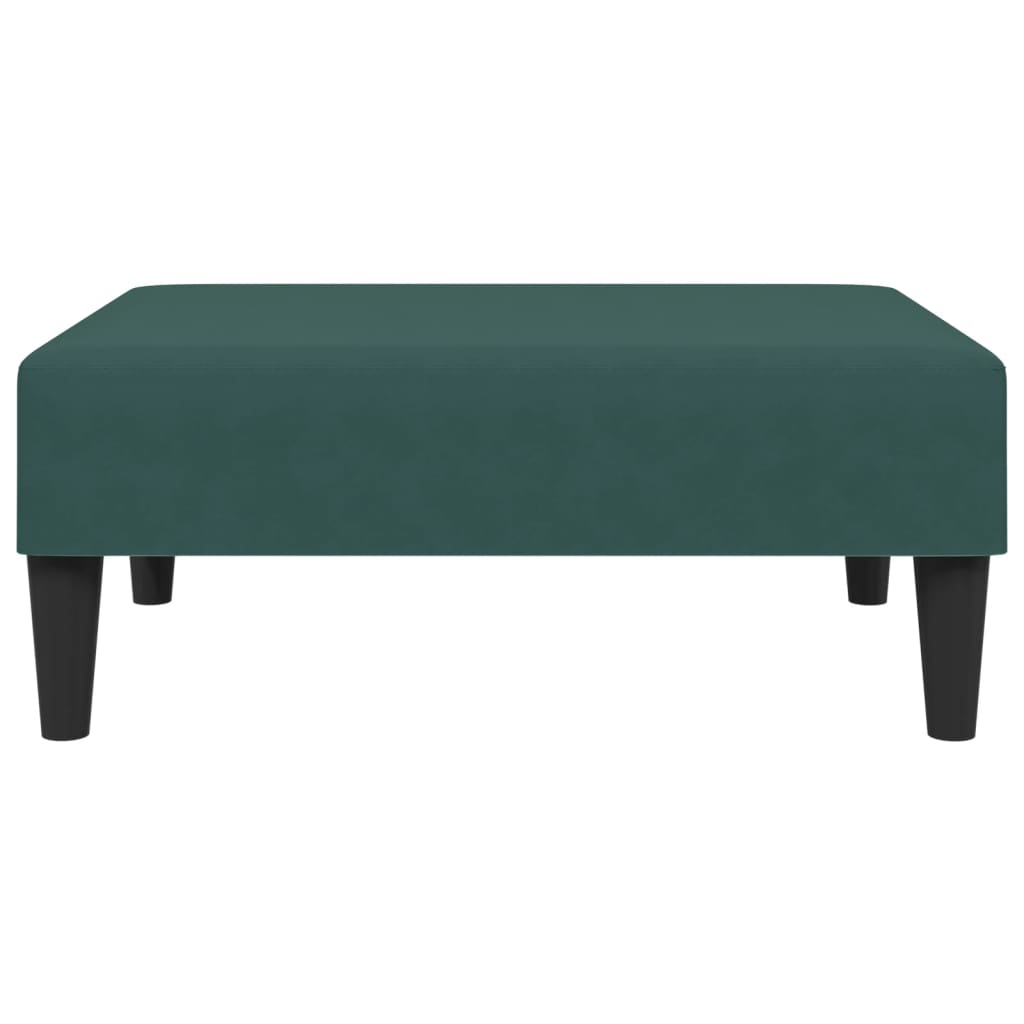 Ensemble de canapés 2 pcs vert foncé velours - XIOS