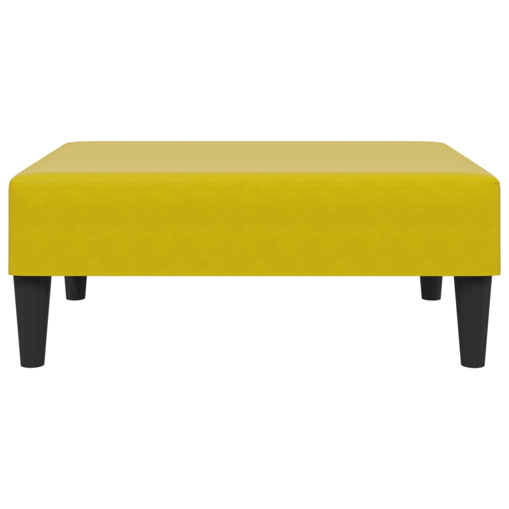 Ensemble de canapés 2 pcs jaune velours - XIOS