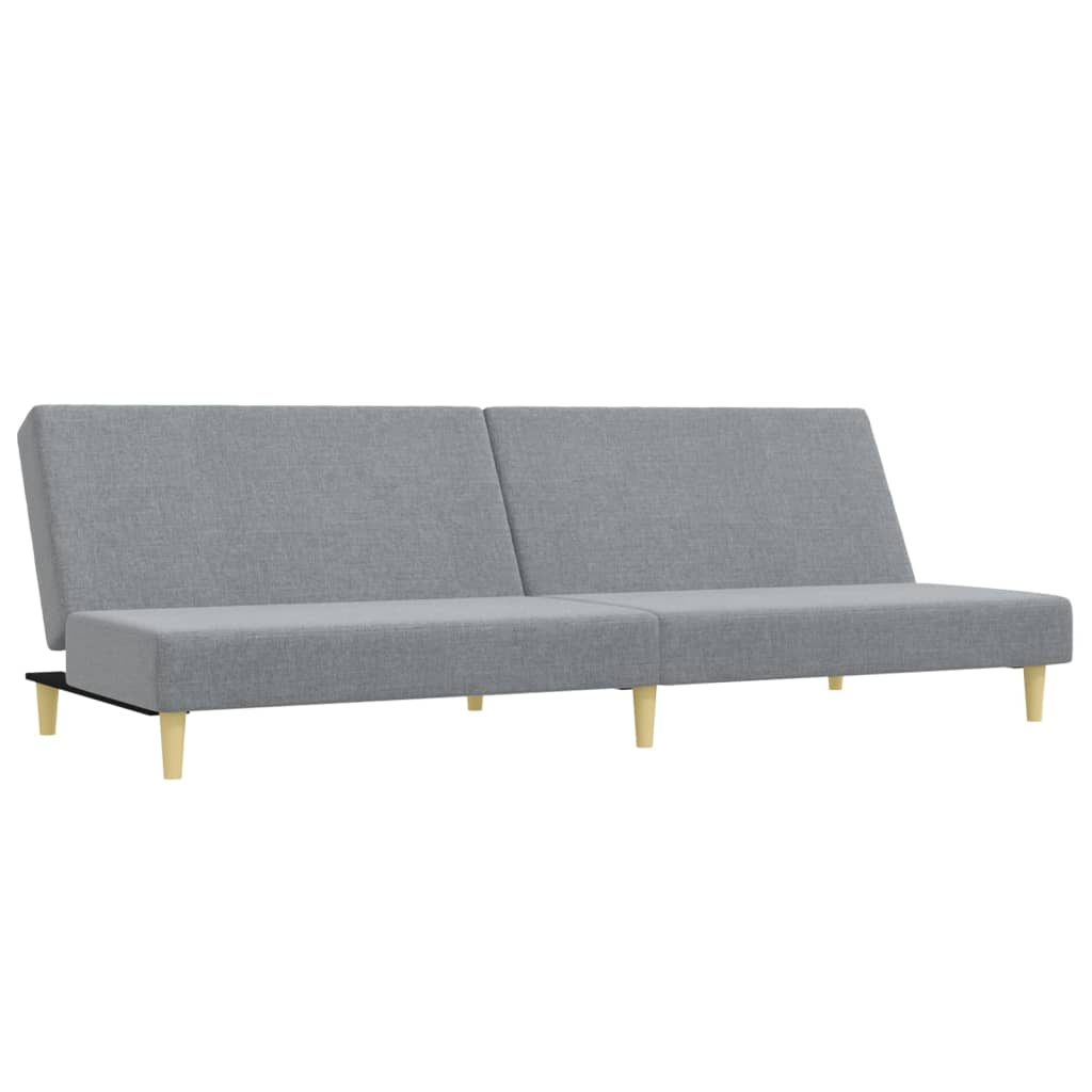 Ensemble de canapés 2 pcs gris clair tissu - XIOS
