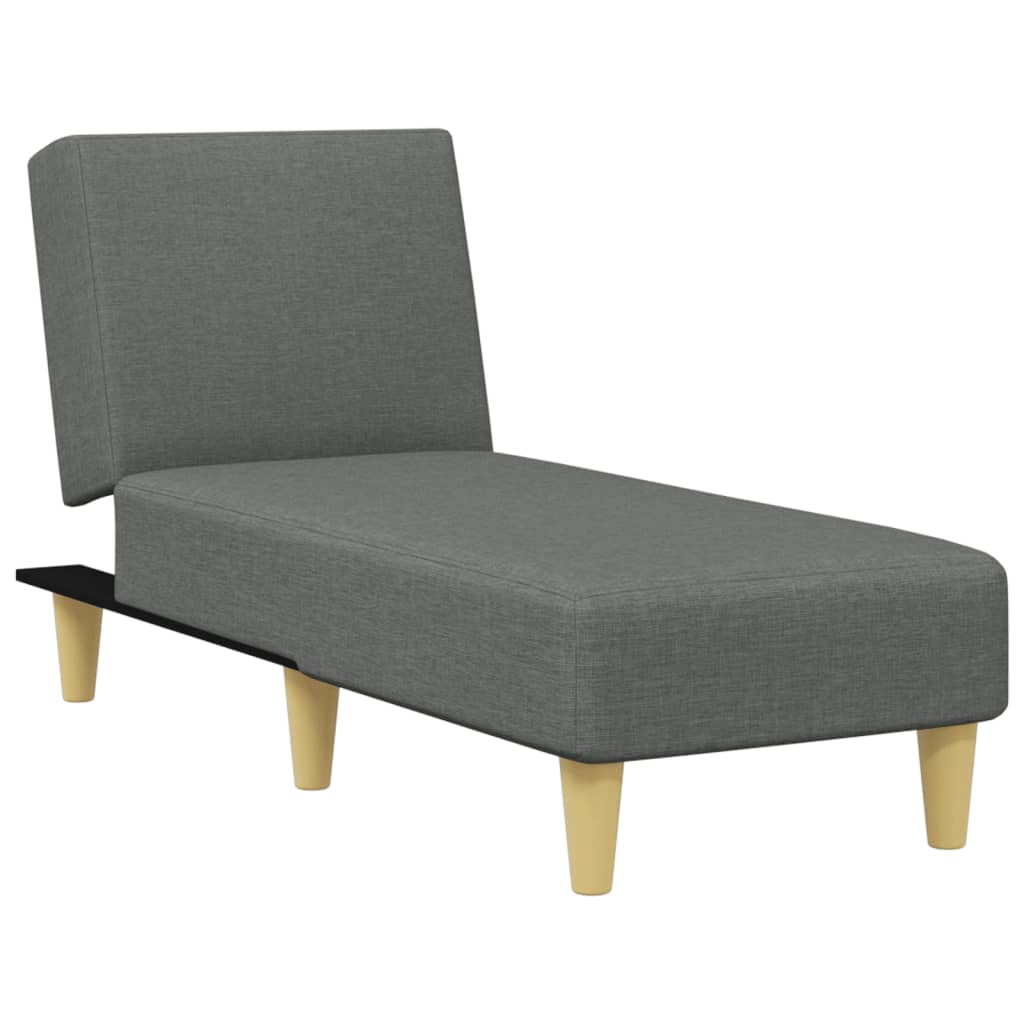 Ensemble de canapés 2 pcs gris foncé tissu - XIOS