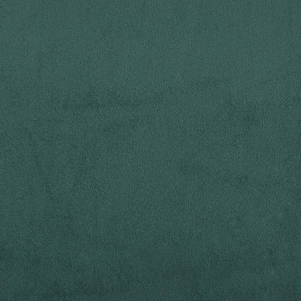 Ensemble de canapés 2 pcs vert foncé velours - XIOS