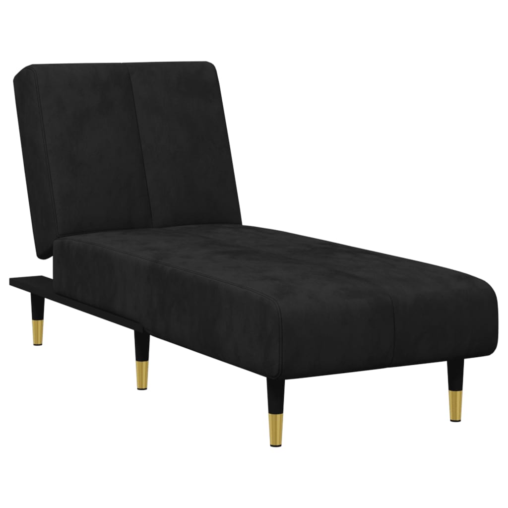 Ensemble de canapés 2 pcs noir velours - XIOS