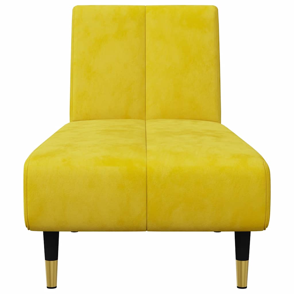 Ensemble de canapés 2 pcs jaune velours - XIOS