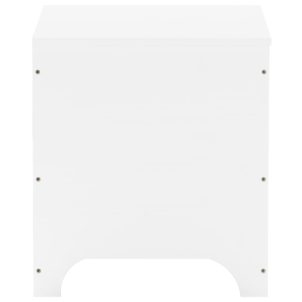 Boîte de rangement avec couvercle RANA blanc bois massif de pin - XIOS