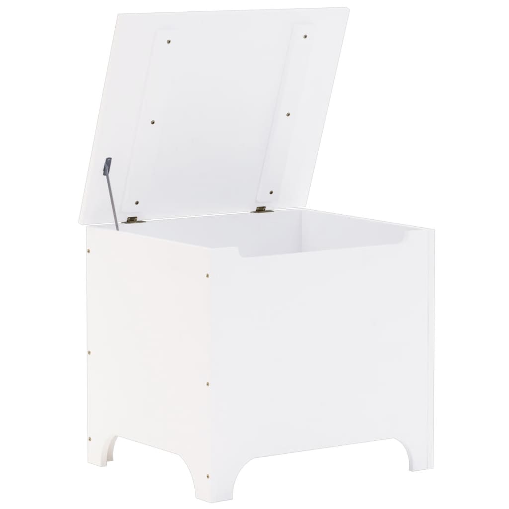 Boîte de rangement avec couvercle RANA blanc bois massif de pin - XIOS