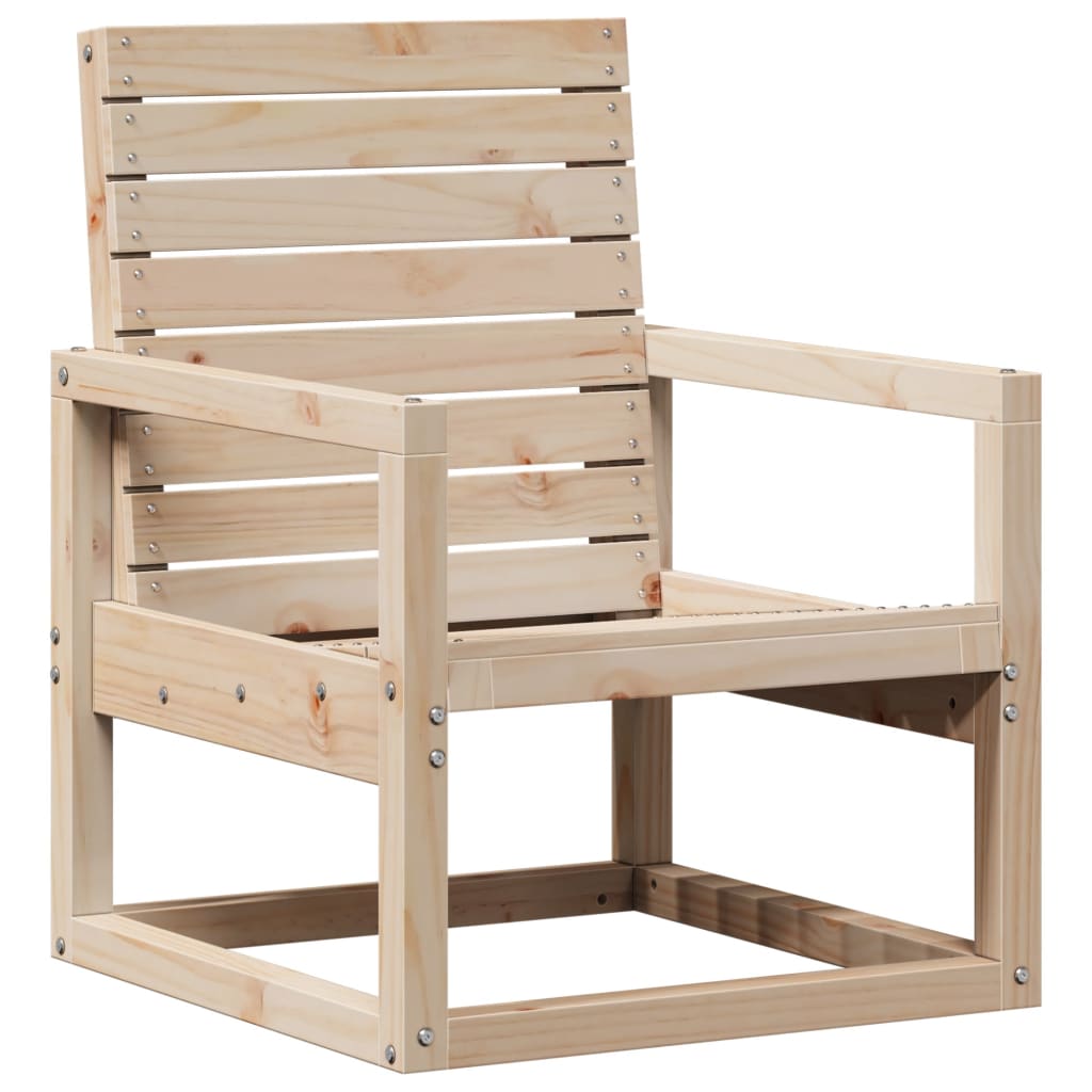 Salon de jardin 3 pcs bois massif de pin - XIOS
