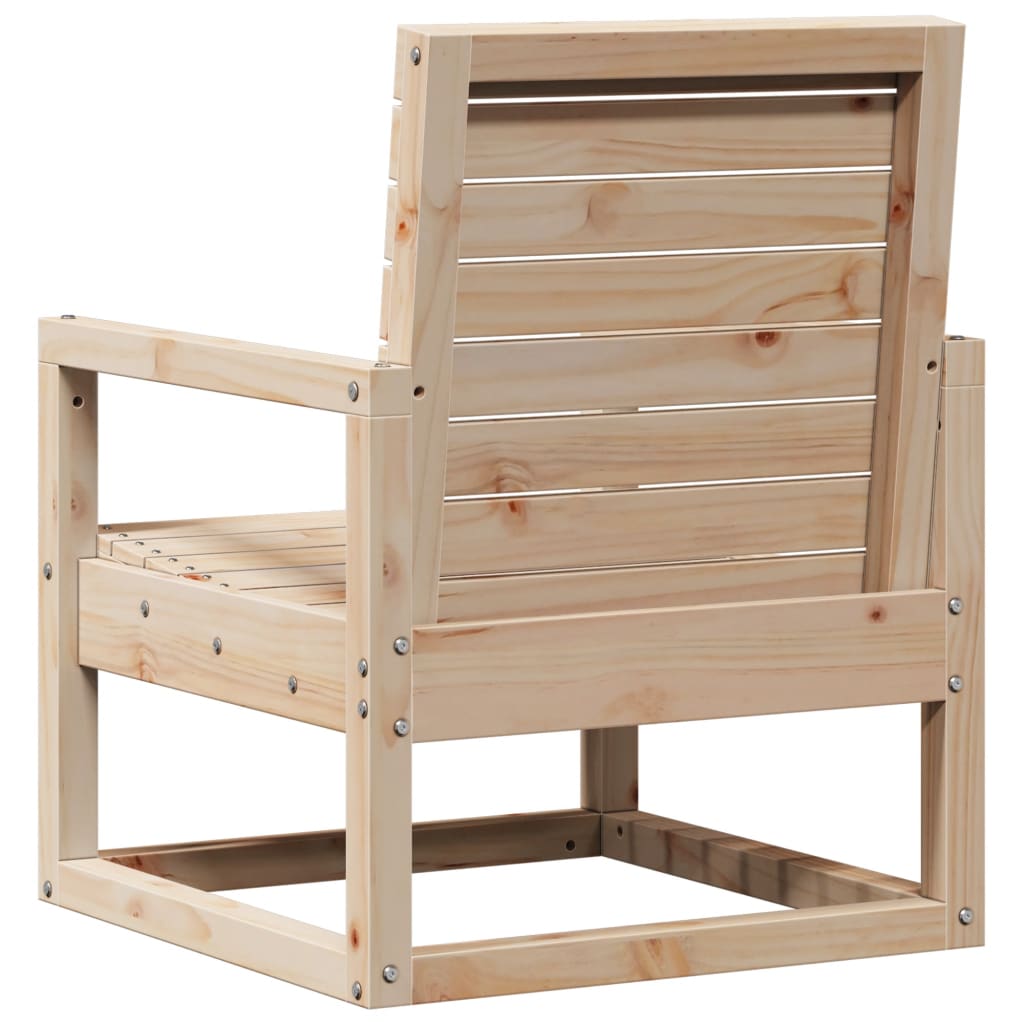 Salon de jardin 3 pcs bois massif de pin - XIOS
